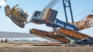 Extreme Dangerous Fails Biggest Crane Compilation - Heavy Equipment Gone Wrong