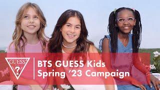 BTS GUESS Kids Spring 23 Campaign  #GUESSKids