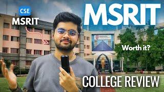 My College MSRIT Review  Cutoffs  Fees  Hostel  Campus  MSRIT Bangalore
