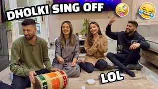 DHOLKI SING OFF WITH 3SA  **WARNING** WRONG LYRICS OFTEN USED 