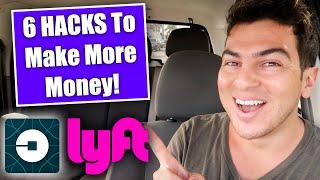 6 UberLyft HACKS To Make More Money