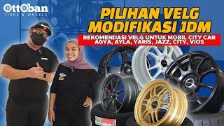 REKOMENDASI PILIHAN VELG JDM RING 15 BUAT MOBIL CITY CAR AGYA AYLA YARIS JAZZ  AUTO GANTENG