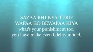 Yeh Jism Hai To Kya - Jism 2 Lyrics with English Translation Ali Azmat