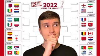 ASMR  American Predicts 2022 FIFA World Cup ️