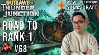 All Aboard Full Steam Ahead  Mythic 68  Road To Rank 1  OTJ Draft  MTG Arena