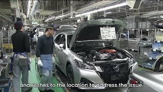 Toyota Production System Jidoka Stopping Production a Call Button and an Andon Electric Board