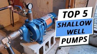 Top 5 Best Shallow Well Pumps You Can Buy Right Now 2024