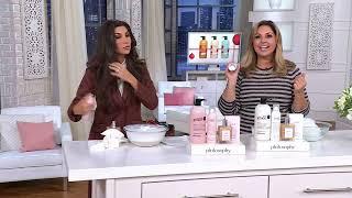 philosophy grace cleanse & glow head to toe trio on QVC