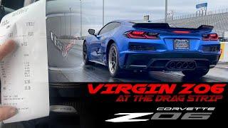 LMR C8 Z06 hits the drag strip for the first time.