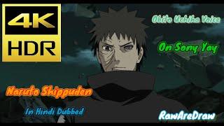 Naruto Shippuden - Obito Uchiha Voice In Hindi Dubbed  Sony Yay