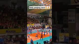 jatuh bangun mengejar bola#shorts #voli #proliga #proliga2024 #voliindo #volimania #voliasik