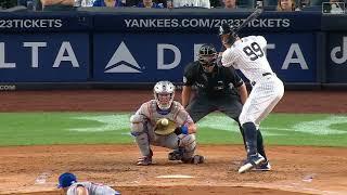 Aaron Judge hammers a solo home run 47 to right field giving the Yankees a 2-0 lead