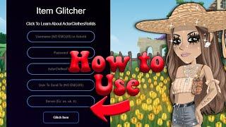 How to use Item Glitcher