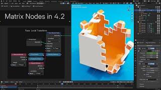 Blender 4.2 Matrix Nodes