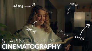 Shaping Light for Cinematic Lighting