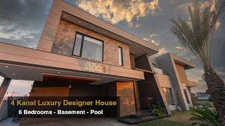 4 Kanal Luxury Modern Designer House by We Build Phase 6 DHA Lahore -Pakistan