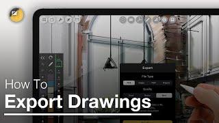 How to Export - Morpholio Trace Tutorial for Drawing Architecture Landscape & Interior Design