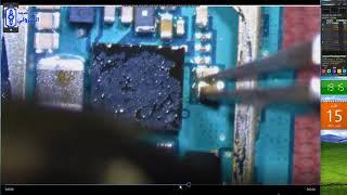 طريقة تشخيص وإصلاح عطل شحن وهمي samsung charging ic repair