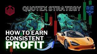 ️HOW TO EARN CONSISTENT PROFIT TRADING QUOTEX? LEARN THIS 2024 NO LOSS STRATEGY LIVE#binaryoptions