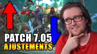  Le PATCH 7.05 est là   Nerf & Up des Jobs ? ️ SADIQUE & Plus   Patch Notes 