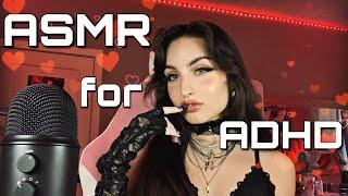 30 Minutes of ASMR for ADHD  Chaotic Fast Aggressive  Mouth Sounds Focus Personal Attention +