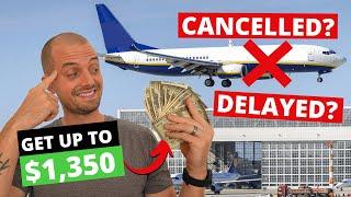 FLIGHT CANCELLED or DELAYED? Don’t get screwed  Flight delay compensation rights you NEED to know