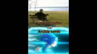 coryxkenshin vs Archie sonic