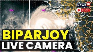 Cyclone Biparjoy News India  Cyclone Biparjoy Live Footage  Cyclone Gujarat 2023 Live