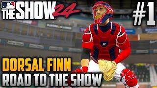 MLB The Show 24 Road to the Show  Dorsal Finn Catcher  EP1  WE BACK AT BACKSTOP