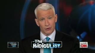 CNN The RidicuList Anderson Cooper