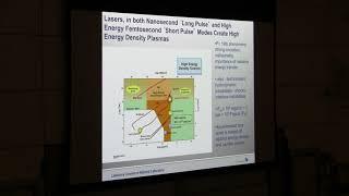 Stephen B Libby  “High Energy Density Physics – Theory and Exp. in the Realm of the Superlasers