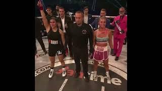 Paige VanZant storms off after loss to Rachael Ostovich