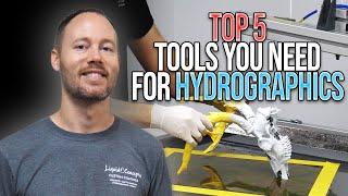 TOP 5 Tools You DEFINITELY NEED for Hydrographics