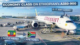 TRIPREPORT  Ethiopian Airlines ECONOMY  Addis Ababa - Cape Town  Airbus A350-900