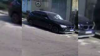 CENAS FORTES Câmeras registram assassinato em BMW blindada