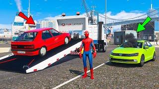 Araba Çöplüğündeki Motoru Bozuk Arabaları Tamire Götürüyoruz - GTA 5