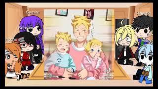 Boruto and his friends react to Borusara Children and Borusara Family