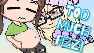 ️Bloating & Burps️ Too much fizz  Gacha Life belly bloat  Animation test.