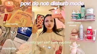 self care vlog 🫧 skincare shower routine journaling + wellness