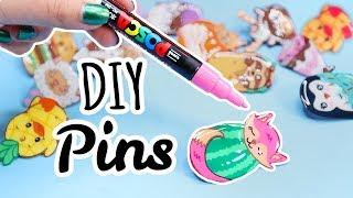 I Made DIY Plastic Pins...its a good time