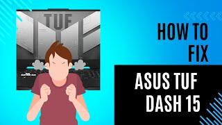 How to fix Asus TUF Dash F15 Power Button Failure #asus #tufgaming