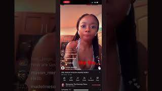 SKAI JACKSON NIP SLIP ON LIVE