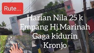 Rute menuju spot mancing harian nila hj.Marinah gaga kidurin kronjo