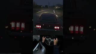 𝐍𝐈𝐆𝐇𝐓 𝐃𝐑𝐈𝐕𝐄  Sad Hours in Forza  Ford Mustang Boss 302 #shorts