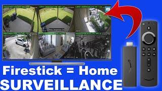 Turn Your Firestick Into A Home Surveillance System  Add your IP cameras to Your Firestick For Free