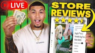 Creating $500000Month Shopify Stores & Live Store Reviews