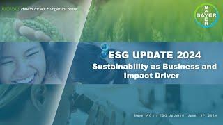 ESG Update 2024
