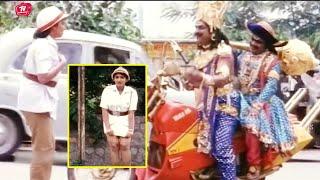 Kota Srinivasa Rao Babu Mohan Funny Traffic Police Comedy Scene  Telugu Videos