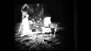 Apollo 11 40th Anniversary Never Before Seen Video of Astronauts Jettisoning Backpacks HD 720p