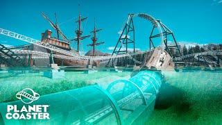 UNDERWATER LAUNCH COASTER PoV  4K  MKP Pride of the Sea  Planet Coaster